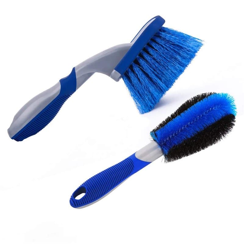 HsentimenH Brosse pour Jantes Auto Brosse de Nettoyage de Jante de Voiture Brosse à Jante, Durable, réutilisable, Décontaminatio