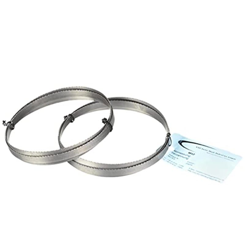 SMI Lot de 2 lame de scie à ruban bi-métal- M42 dimensions : 1640 x 13 x 0,65 mm, 10/14 zpZ pour mBS güde 115