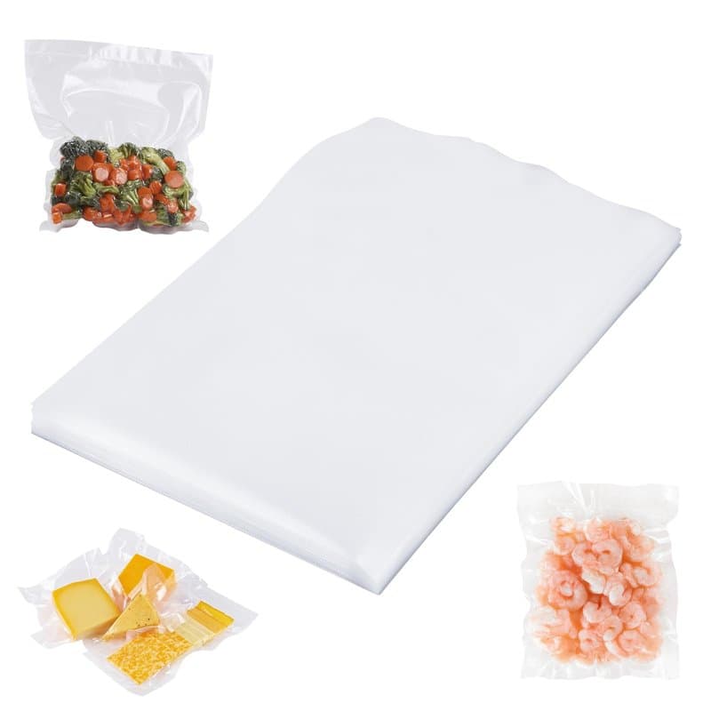 Sacs sous vide alimentaires professionnels 20 x 30 cm, 50 pièces, sans BPA, adaptés à la cuisson - Pour appareils de mise sous v