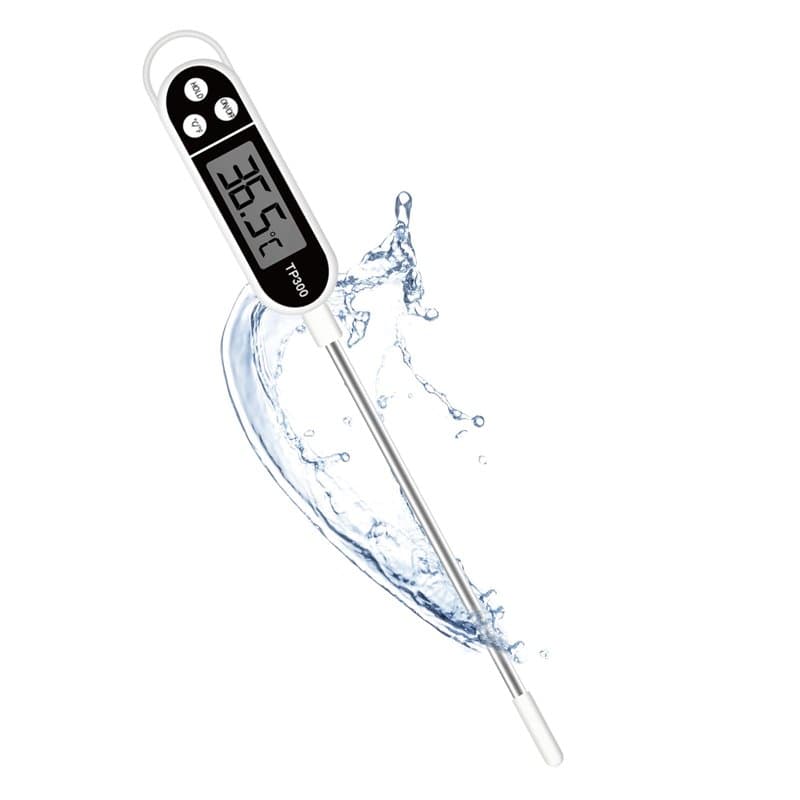 Jsdoin Thermometre Cuisine, LCD Longue Termometre Cuison, Thermometre Barbecue, Alimentaire Thermomètre Digital pour Patisserie