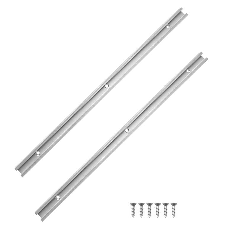 T Track Miter Track, 2pcs T Slot Mitre Track, Aluminium T Tracks, T alliage d'aluminium, Alliage d'aluminium T Track, T Track Ra