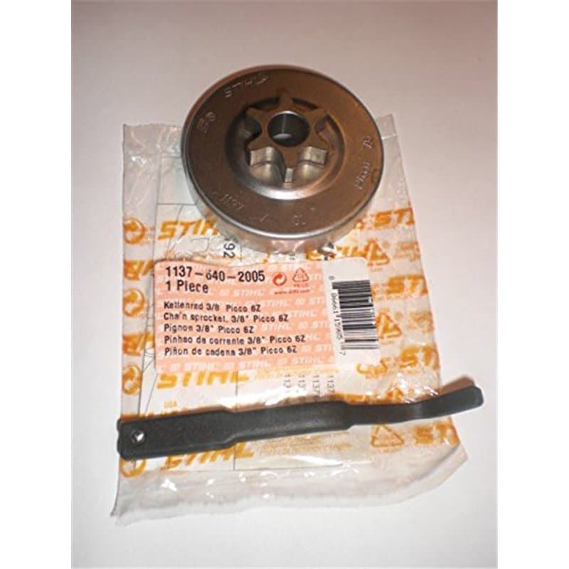 Pignon de chaîne STIHL 6 dents 3/8P pour Stihl MS 193 / T / TC 1137 640 2005