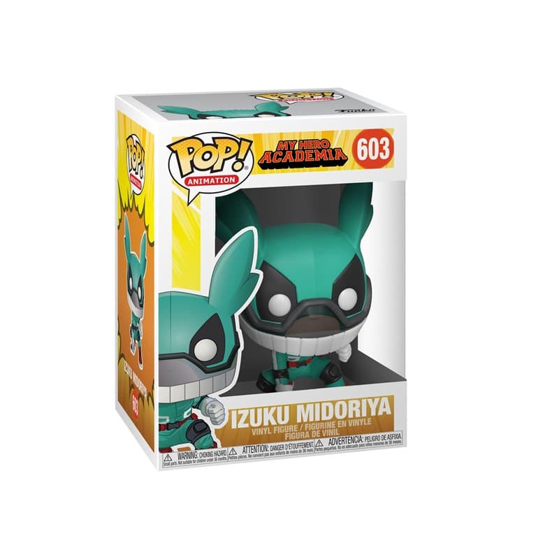 Funko Pop! Animation: MHA - Deku with Helmet - My Hero Academia - Figurine en Vinyle à Collectionner - Idée de Cadeau - Produits