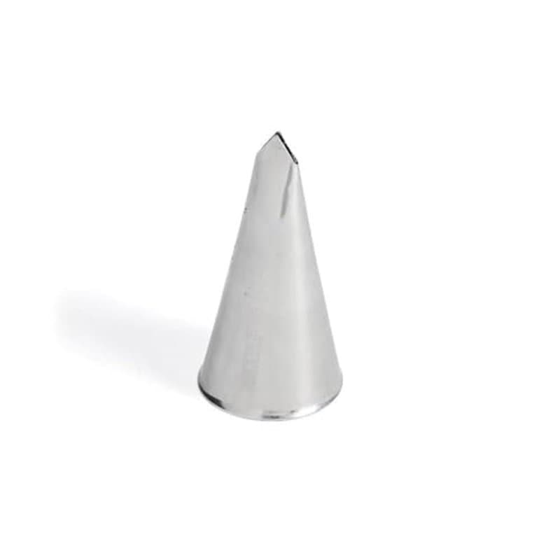 De Buyer - Douille à feuille en inox - Diamètre 3 cm - En Inox, Idéale pour Décorer, Garnir et Remplir, Sans Soudure pour Hygièn