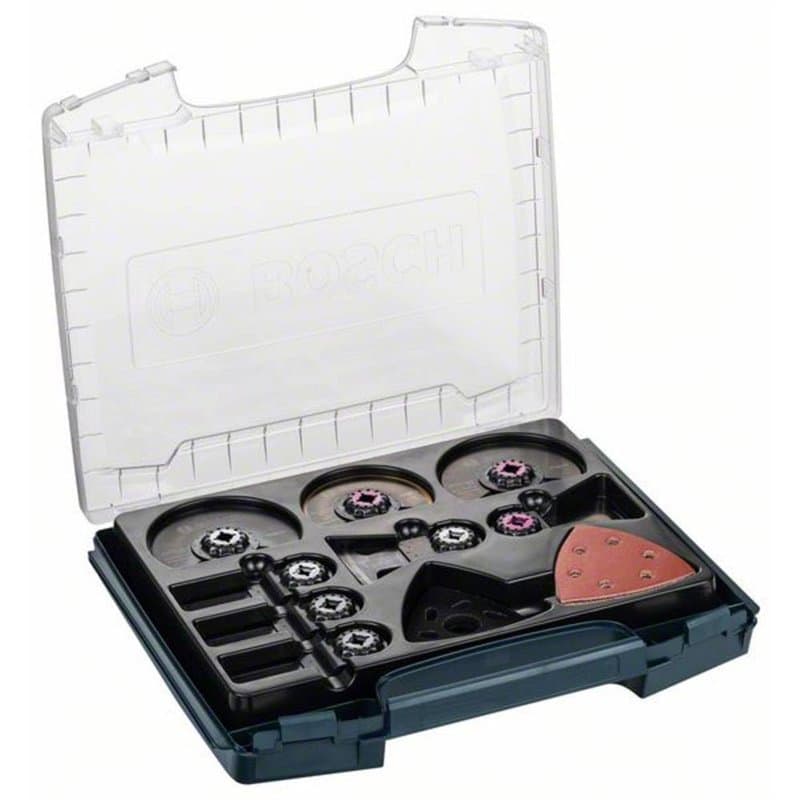 Bosch Accessories 6 pièces Kit de travail d'aménagement intérieur (in i-BOXX, Starlock, Accessoires pour outils multifonctions)