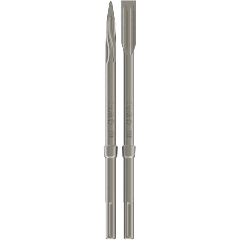 Bosch Accessories 2607017368 - Set SDS-MAX: 2 punteros, 2 cincel.autoafilab, Argent