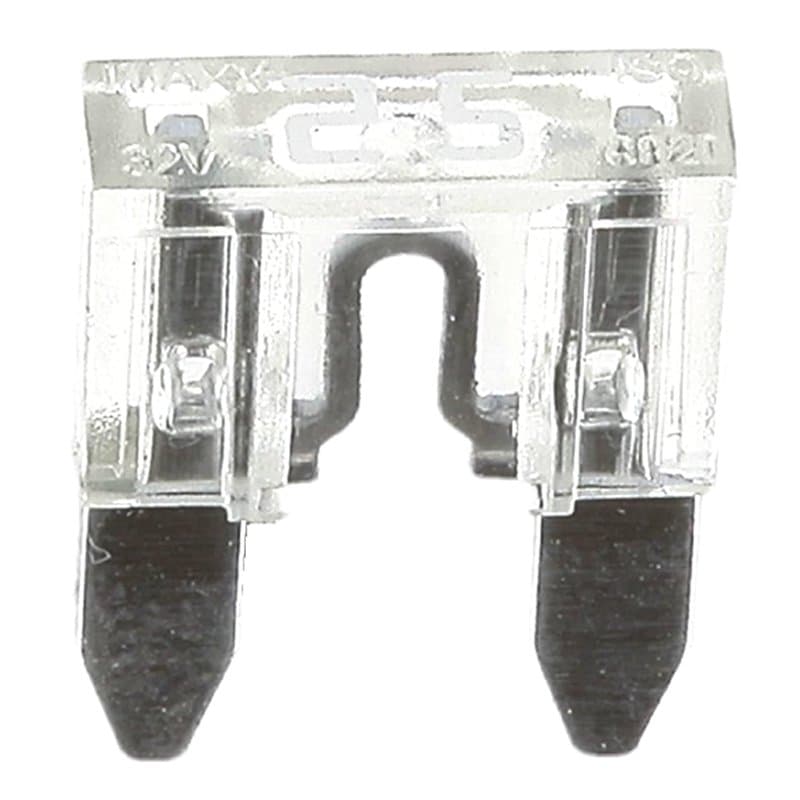 Restagraf - Fusible Plat Mini pour Automobile - Puissance 25 A - 32 V - Réf. 6846 - Sachet de 10