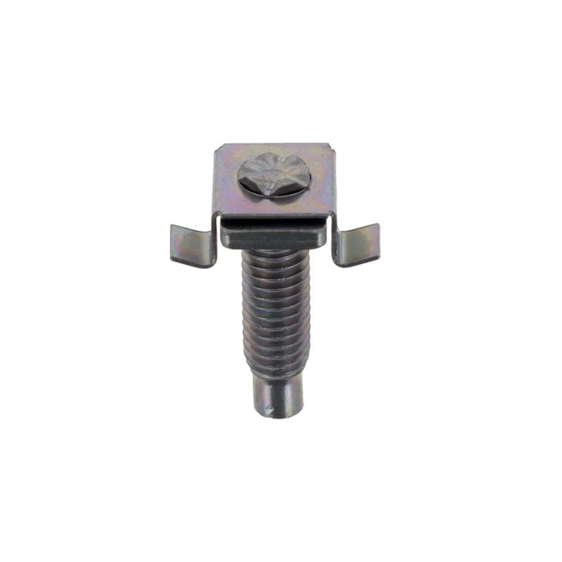 Vis en Cage Carénage Sous Moteur pour Véhicules Peugeot, M6 x 1.00mm x 20mm, Zinc Blanc, Lot de 15
