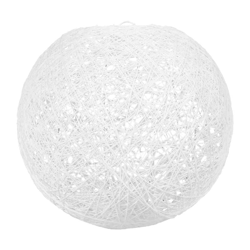OSTARIA Abat-jour suspendu en forme de boule, Blanc, 20 x 19 x 20 cm