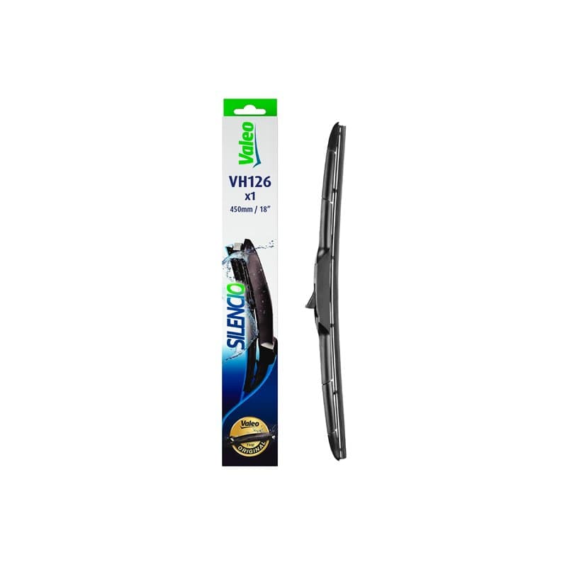 VALEO Silencio Balai d'Essuie-glace - VH126 - Premium Balai d'Essuie-glace Hybride Toutes-saisons, Remplacement d'Équipement d'O