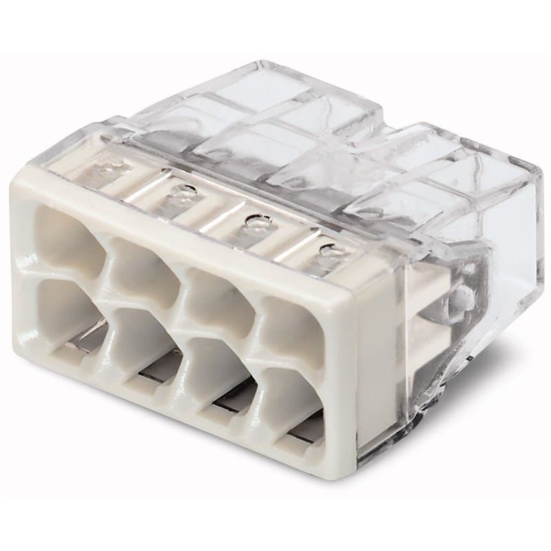 Wago WAG2273BL10 Pack 10 Bornes de connexion universelle tous conducteurs Type 2273 Mini/ 8 entrées