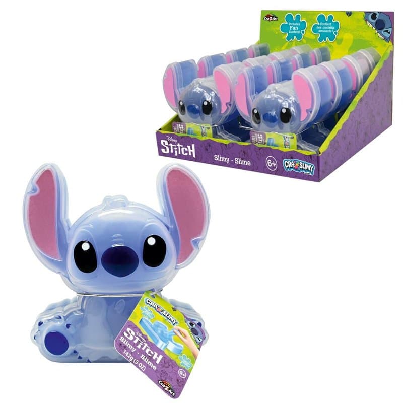 Lexibook, Disney Stitch, Slime Stitch Extensible, Lilo et Stitch, Bleu, SLIM01D