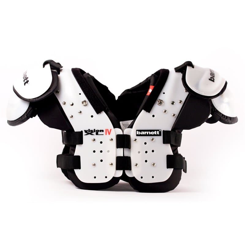 BARNETT Vision IV S, Noir, épaulière de Football, FB-LB-Te-OL-DL,