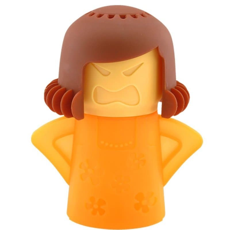 ANGRY MAMA® Nettoie les Fours Micro Ondes SANS DETERGENT