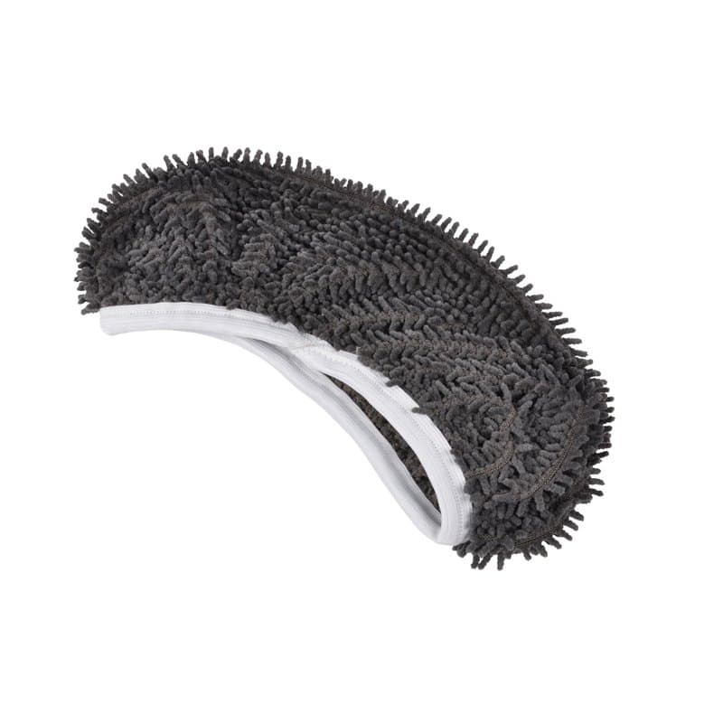 Homéa, Housse pour Balai Chenille Microfibre Polyester 23 x 11,5 cm Gris Anthracite