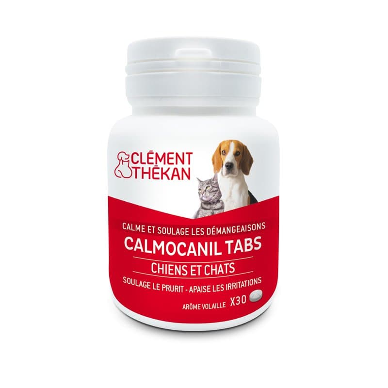 Clément Thékan - Aliment complémentaire Qui soulage Le prurit et apaise Les irritations pour Chiens et Chats - Calmocanil Tabs 3