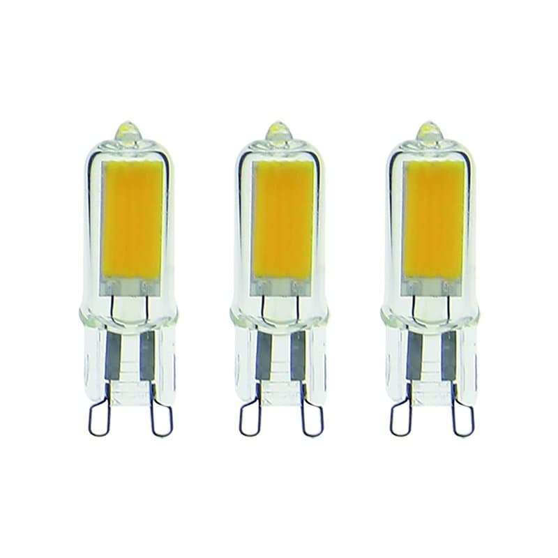 Pack De 3 Ampoules LED Capsule Culot G9 Classique - 2,6W Équivalant 20W Ampoule LED Angle D'Éclairage 250° - Lumière Blanche Neu