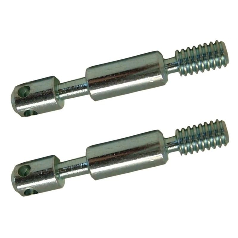 cyclingcolors 2x goujons d'assemblage de lit meuble diamètre 8mm x longueur 75mm 4 trous acier vis filetage direct