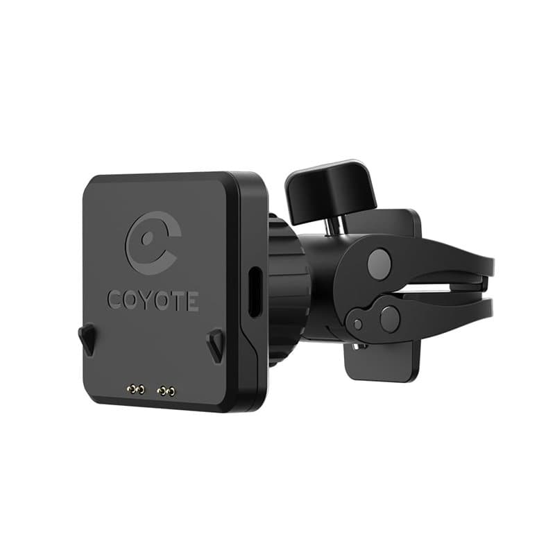 Coyote - Support aimanté chargeant pour Grille d'aération - Compatible Max - pour Fixer et Charger Votre Max