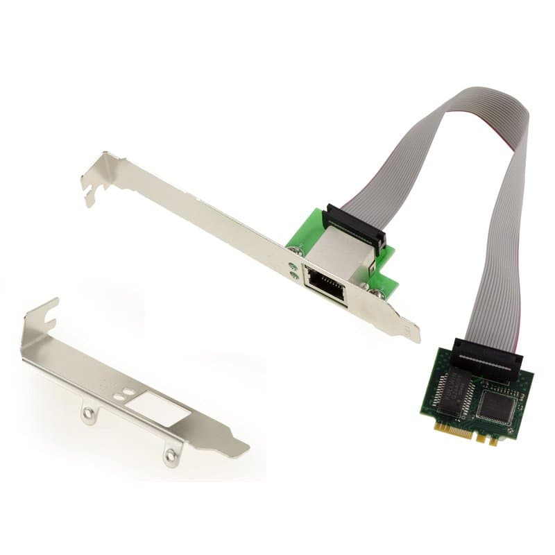 KALEA-INFORMATIQUE Carte M2 M.2 NGFF E A Key Gigabit LAN Ethernet 10 100 1000Mbps avec Chipset Intel I210