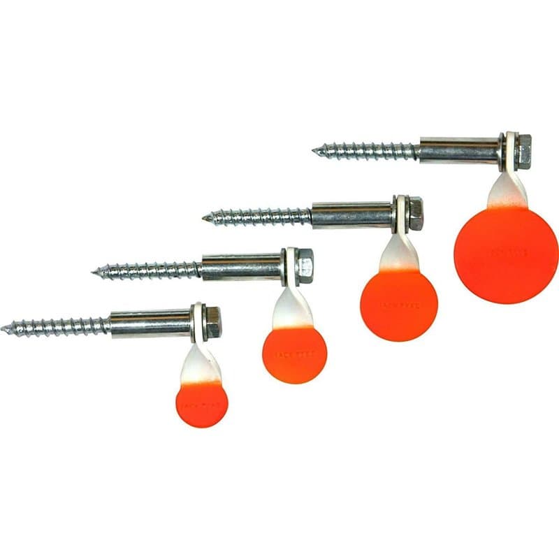 cibles tournantes-Cible tournante-cibles de tir- Cible Airsoft, Carabine à Plomb,22lr (bosquette Uniquement !!!), Lot de 4 cible