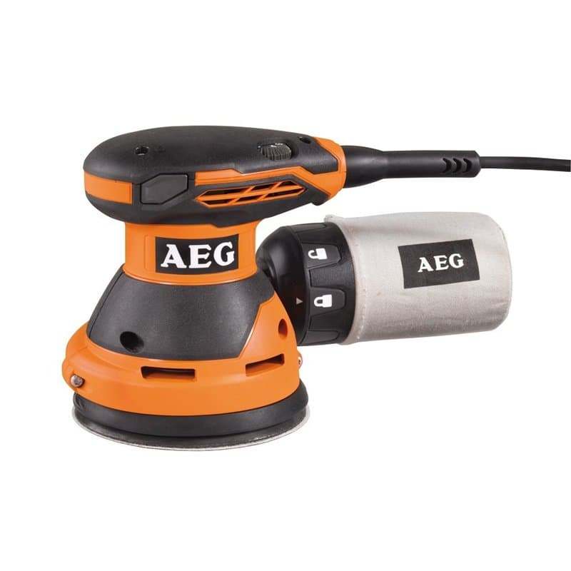 AEG - Polisseuse electrique 1200 Watts diamètre 150 mm, Variateur électronique, vitesse de 900 à 2500 tr/min, Livrée avec poigné