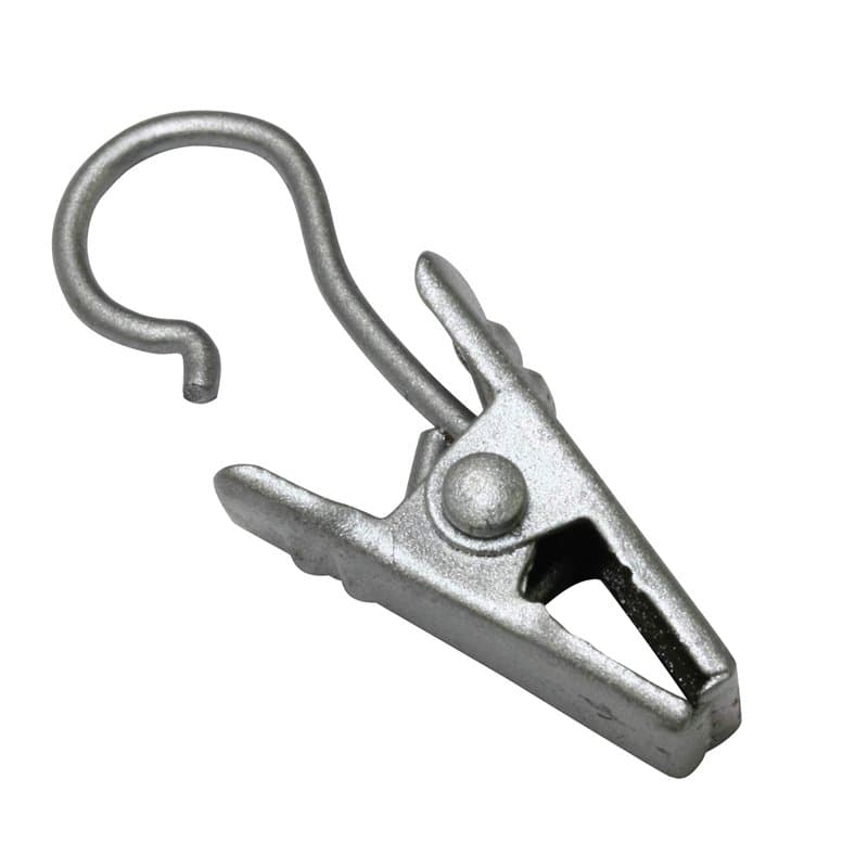 Gardinia Pince Métal Mat, Steel, Argent terne, Non Applicable