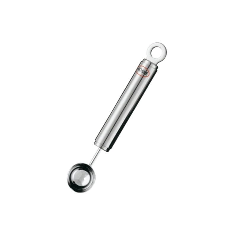 RÖSLE Pomme-parisienne, découpe-boule pour melons et autres fruits et légumes, acier inoxydable 18/10, diamètre 3 cm, passe au l