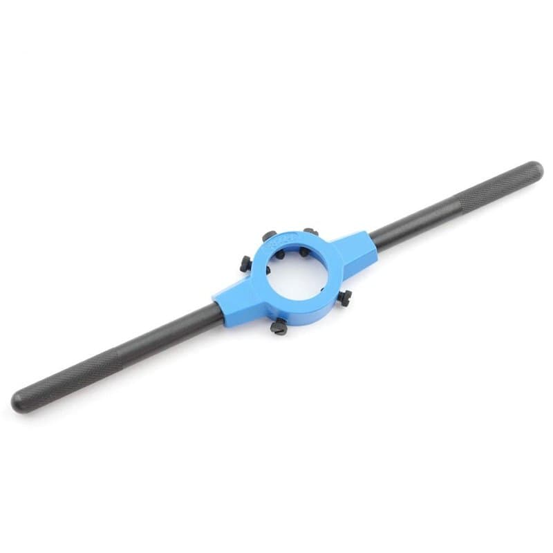 GSR Support de filière Silver (38 x 14) DIN EN 22568 (DIN 223), zinc moulé sous pression, moletage des poignées pour une meilleu