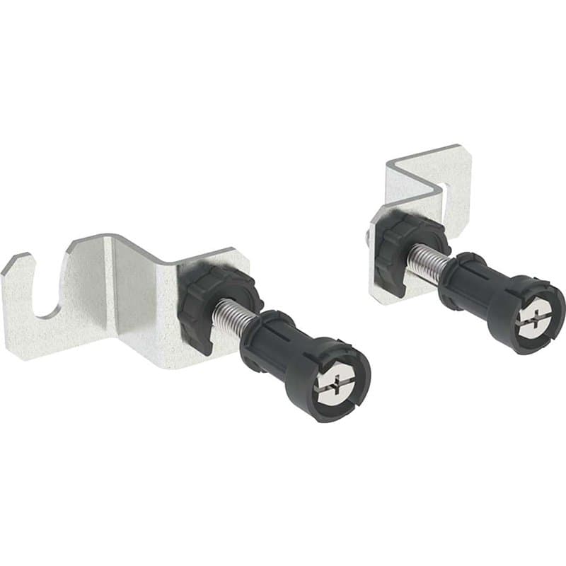 Geberit - Kit d'ancrage mural pour montage individuel, pour châssis Geberit Duofix pour toilettes suspendues, avec réservoir enc