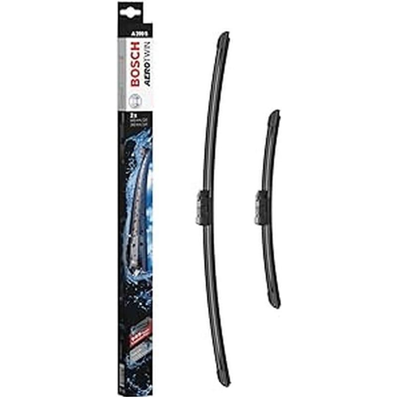 Bosch Balais d'Essuie–Glace Plats Aerotwin A299S, Longueur: 600mm/340mm – 1 Paire de Balais avant
