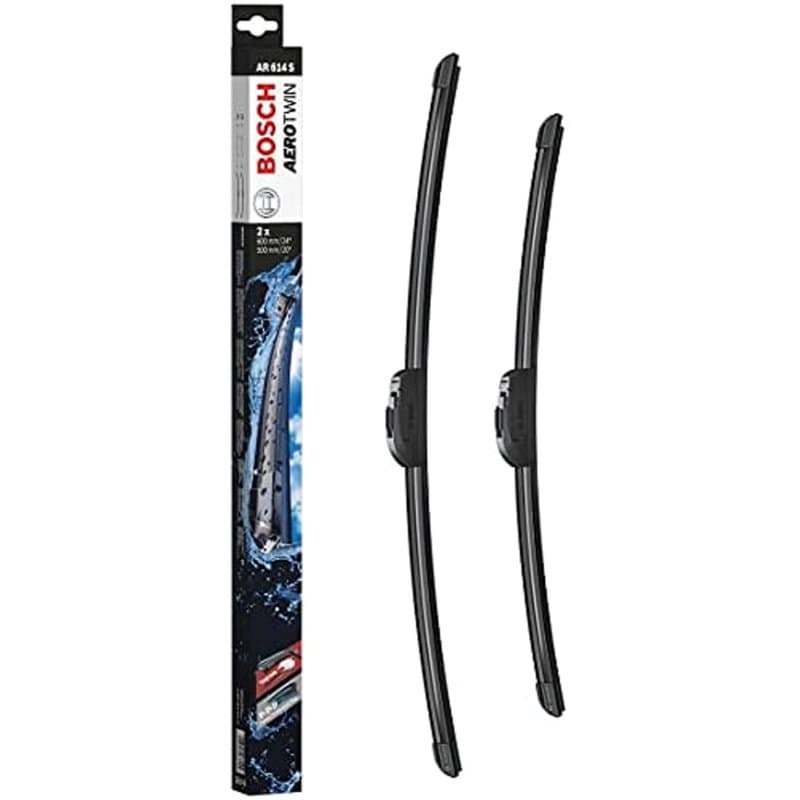 Bosch Balais d'Essuie-Glace Plats Aerotwin AR614S, Longueur: 600mm/500mm − 1 Paire de Balais avant