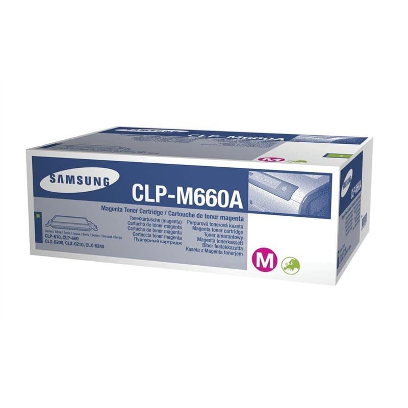 Samsung - CLP-M660A - Magenta - Original - Cartouche de Toner - pour CLP-610ND, 660ND; CLX 6200FX, 6200ND, 6210FX, 6240FX