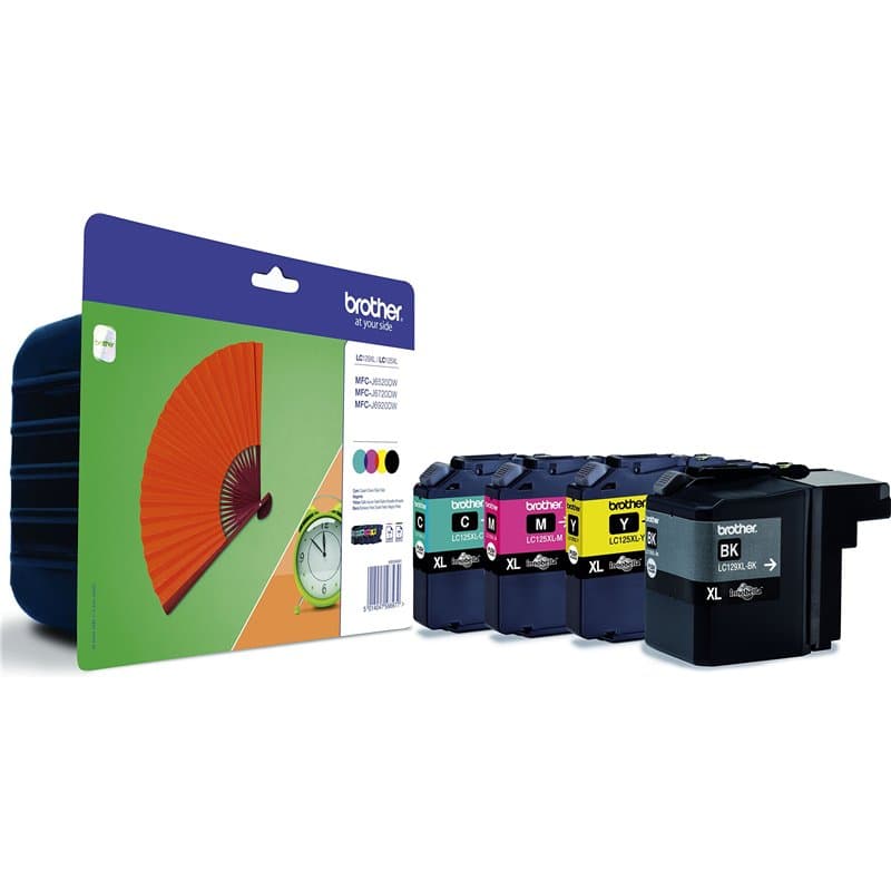 Brother LC-129XL Value-Pack - cartouches d'encre (Noir, Cyan, Magenta, Jaune, MFC-J6920DW)