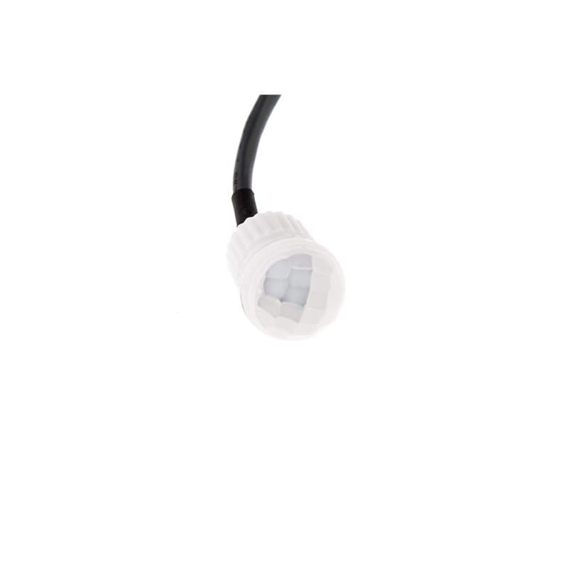 HUBER Motion 18 Mini détecteur de mouvement PIR 120° / 360° pour montage intérieur/extérieur I Capteur IP65 I Détecteur de mouve