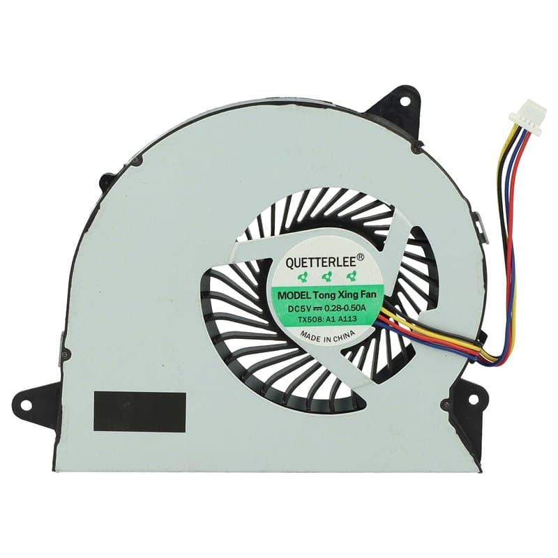 vhbw Ventilateur CPU/GPU remplacement pour Asus KDB0705HB pour ordinateur portable, avec broche 4 broches