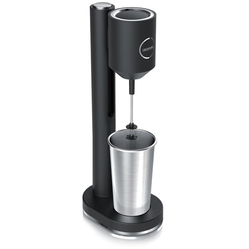 Arendo - Milkshaker, Mixeur à Boissons, Mixeur électrique pour milkshakes, Mixeur à milkshake, frappés, Gobelet en inox 500 ml,