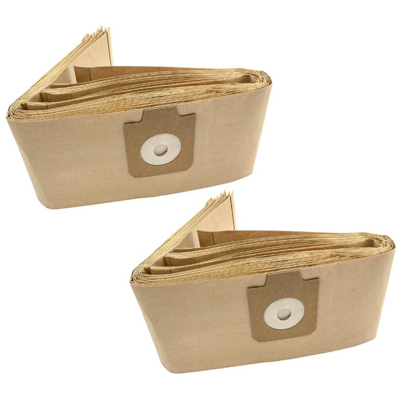 vhbw 20x sacs compatible avec Nilfisk-Alto UZ 934 / UZ934 Terrier/Cubic, UZ 934 Terrier/Cubic aspirateur - papier, couleur sable