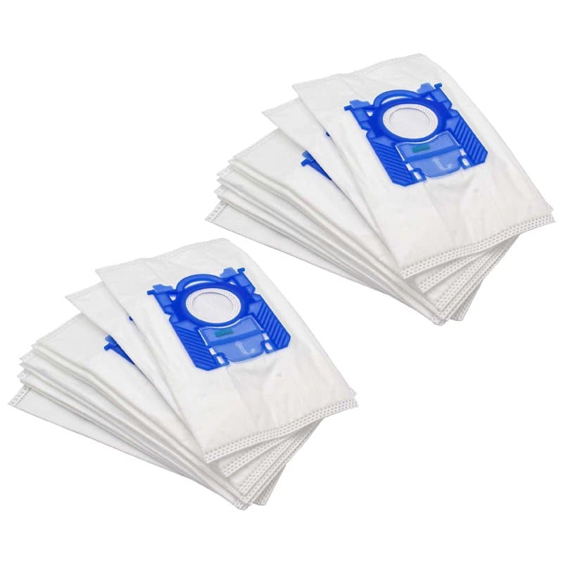 vhbw 20x Sacs compatible avec AEG/Electrolux 3, 4, 201, 205, 206, 210, 4035, 4040, 1900 Metall, 210 s-bag aspirateur - blanc