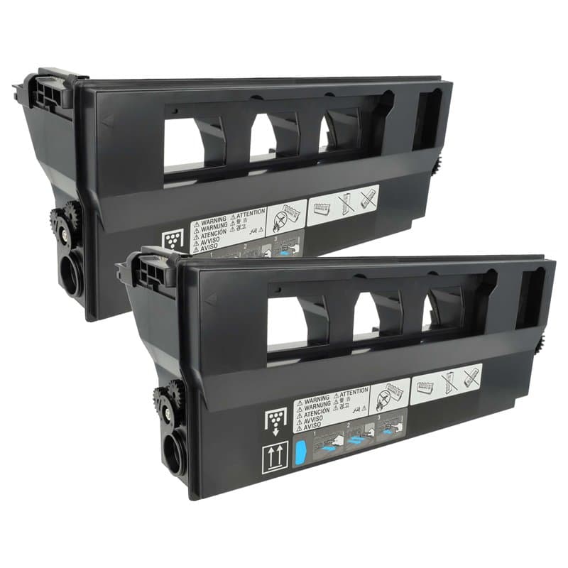 vhbw 2X Bac de récupération de Toner usagé Remplacement pour Konica Minolta WX-101, A162WYA, A162WY1 pour imprimante Laser