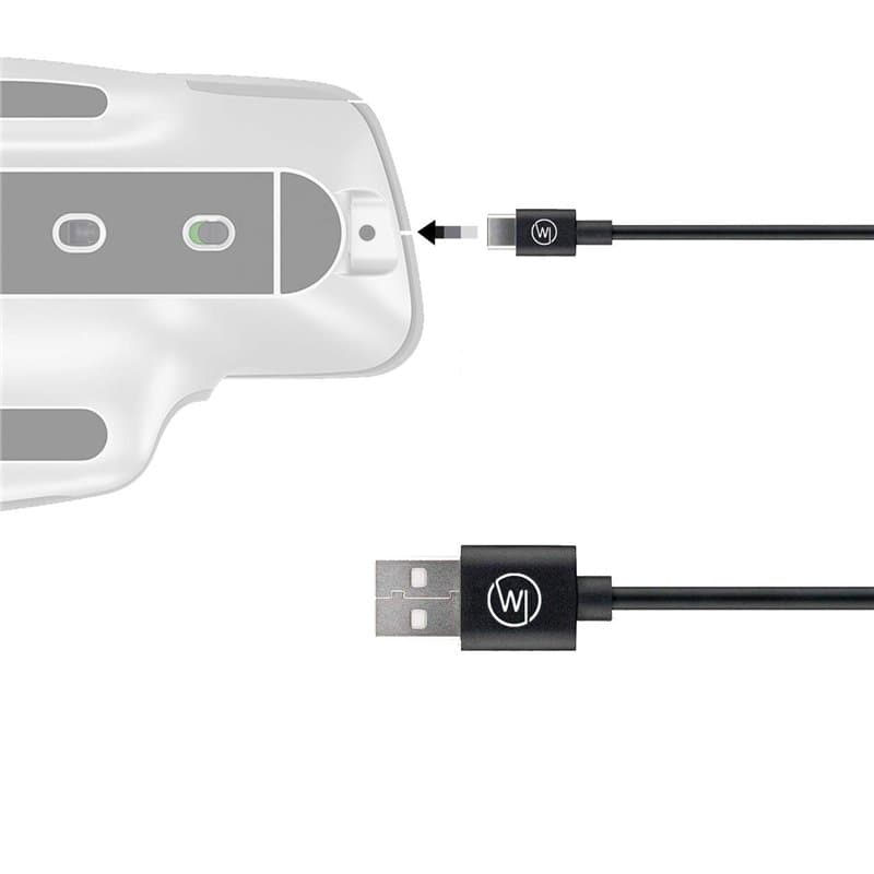 Wicked Chili Câble de Charge USB C Compatible avec Logitech MX Master 3, MX Vertical Advanced, Keys Plus, Craft - Clavier, Souri