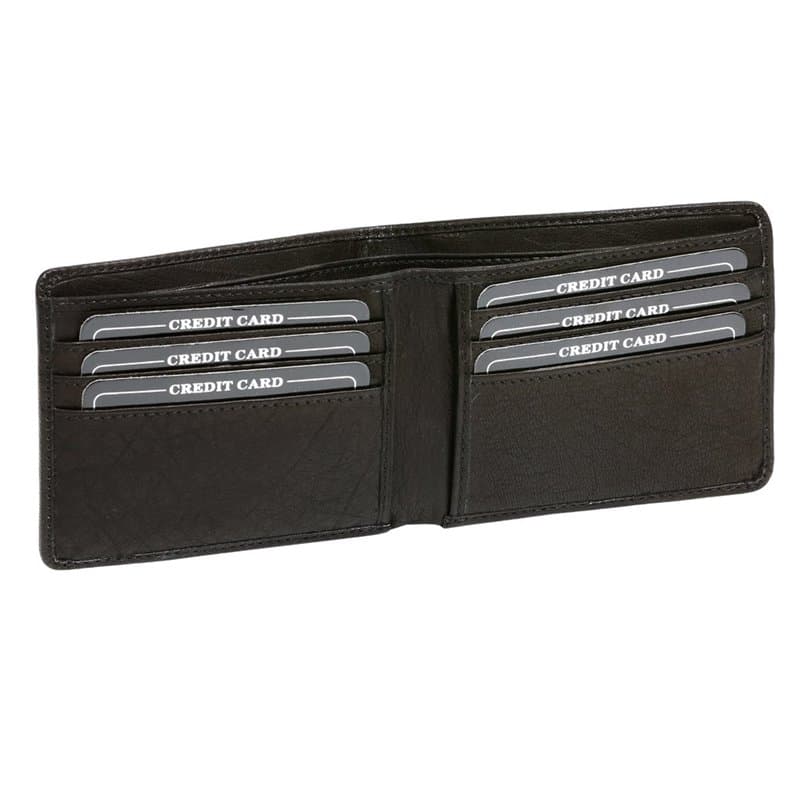 LEAS Porte-Cartes pour pièce d'identité et Porte-Cartes avec Compartiment pour Billets avec sécurisé Protection RFID Blocage, Cu