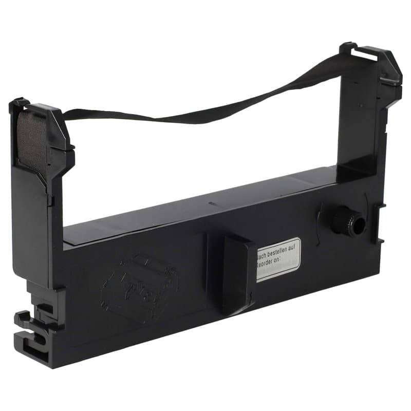 vhbw Ruban encreur compatible avec Epson U110, U310, U311 imprimante matricielle ou de reçus - noir - Remplacement pour C43S0154