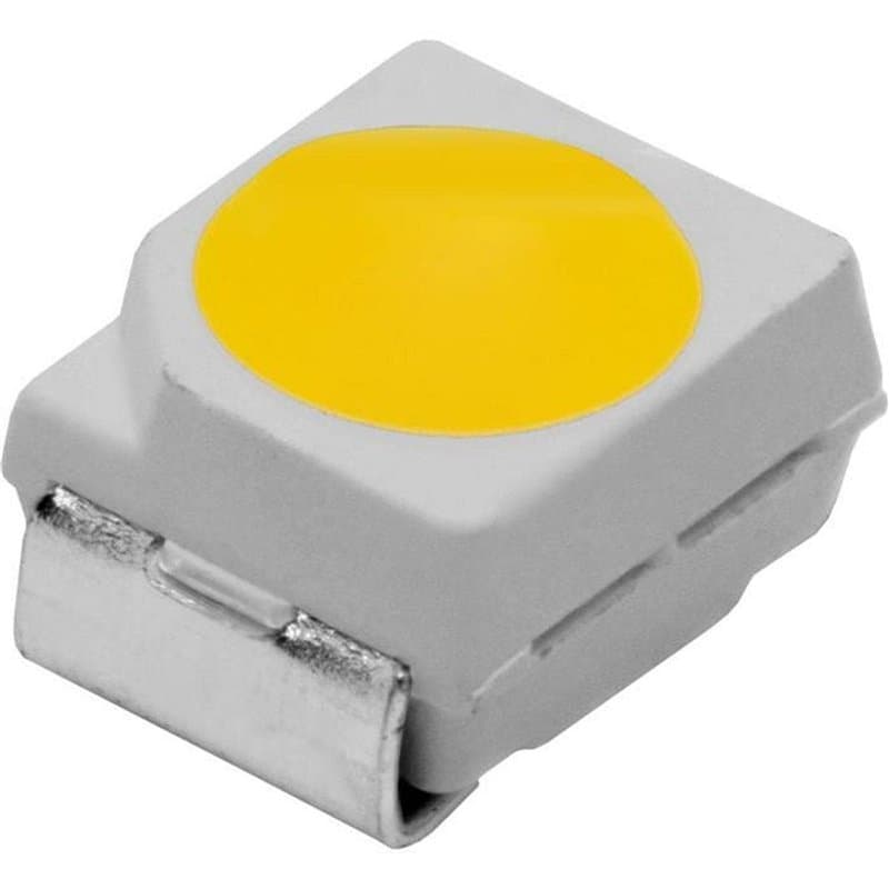 Lumonic 50x LEDs super claires du type SMD 3528 PLCC2 - LEDs haute puissance à souder pour DIY en couleur blanc 3000K - Dimensio