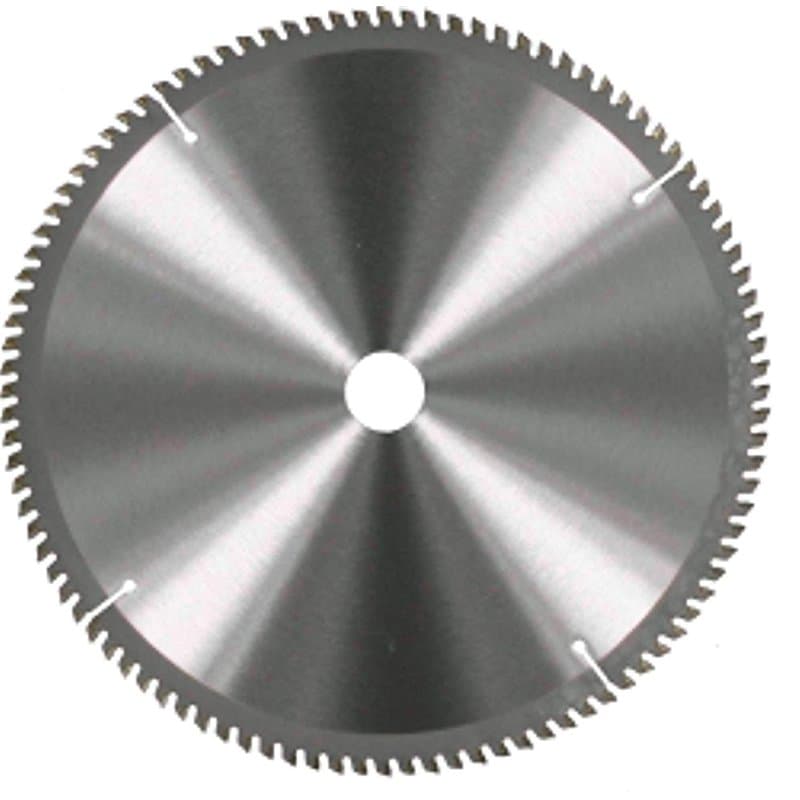 S&S-Shop Lame de scie circulaire en carbure de tungstène - Diamètre 300 mm, 100 dents - Pour aluminium, métaux non ferreux, plas
