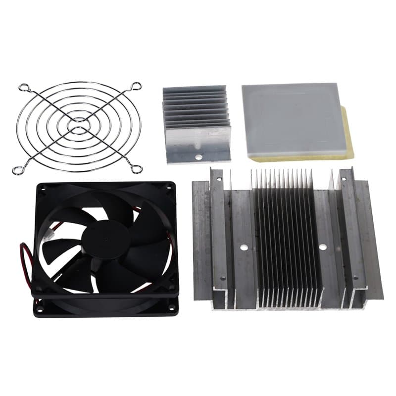 AZDelivery Kit de refroidissement pour éléments Peltier – Dissipateur de chaleur et kit de ventilateurs pour refroidissement the