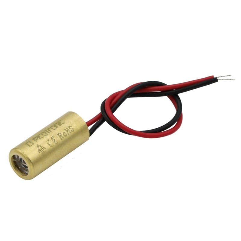Kreuzlaser Kreuz Laser rot 650nm 5mW 45° 3-12VDC - 70104004