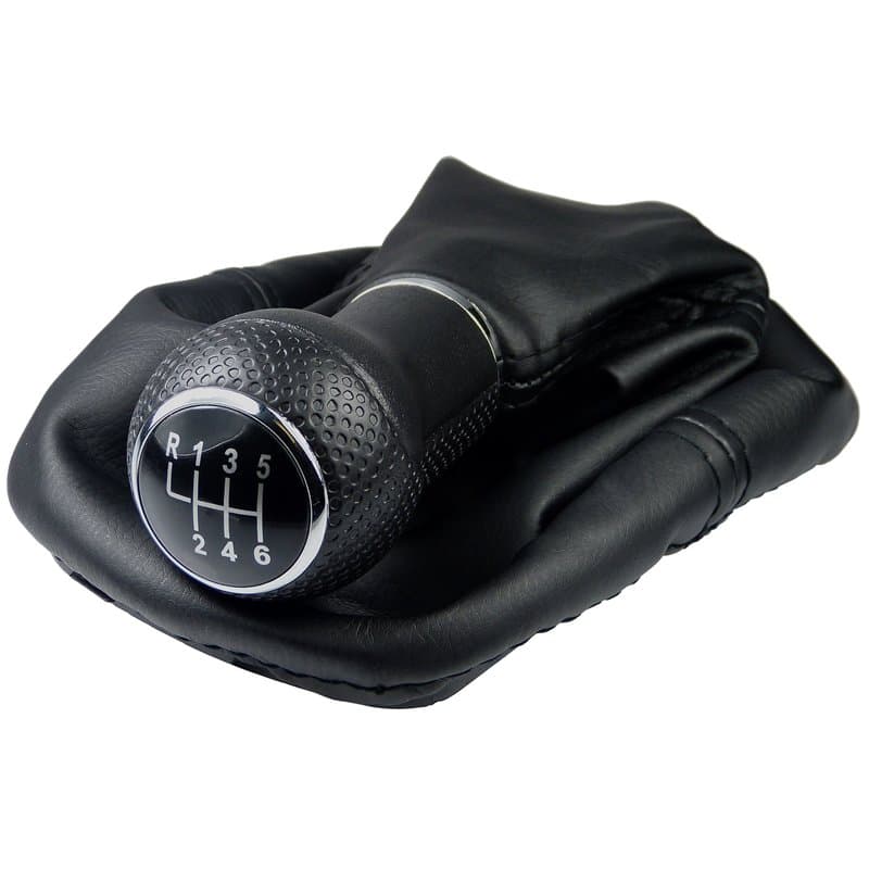 L&P A254-6 Soufflet Levier de Vitesse Pommeau de Vitesse 12mm compatible avec VW Golf 4 IV Boite 6 avec Cadre Plug & Play Pièce