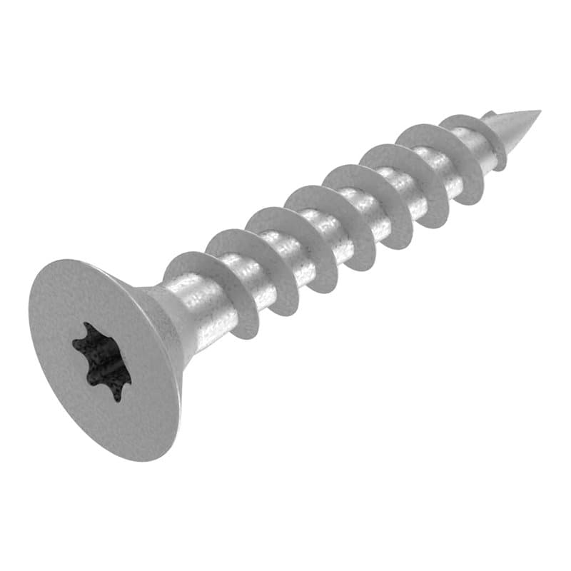 SECCARO Lot de 500 vis à bois pour panneaux d'aggloméré 3 x 16 mm, en acier inoxydable V2A VA A2, filetage complet, TX/six pans