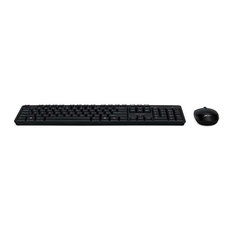 Acer Combo 100 Clavier Sans Fil + Souris Sans Fil, Clavier Classique Pour Ordinateur PC, Bluetooth, USB-A, Noir
